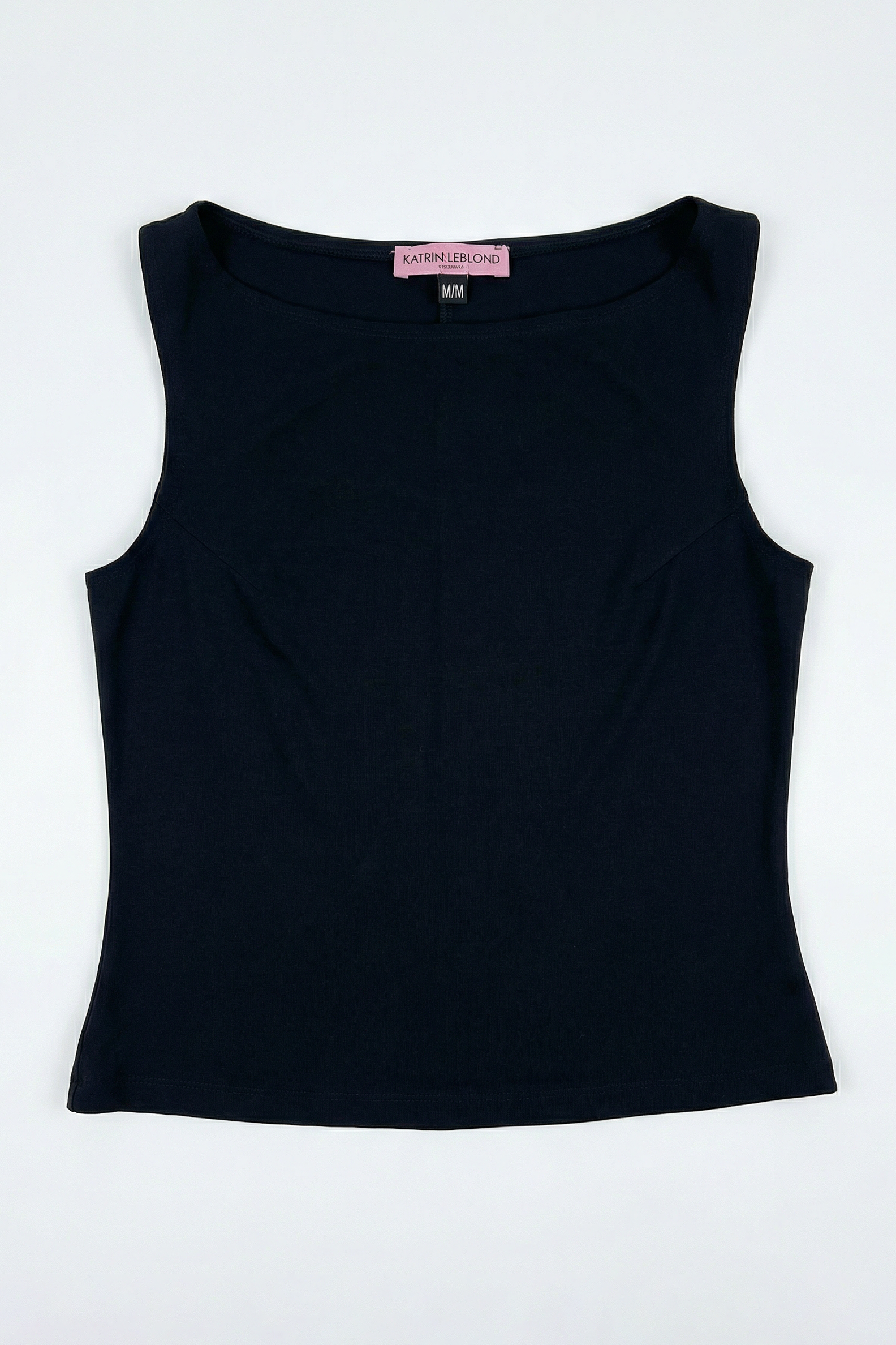 Organic Bamboo Tank Top - Black