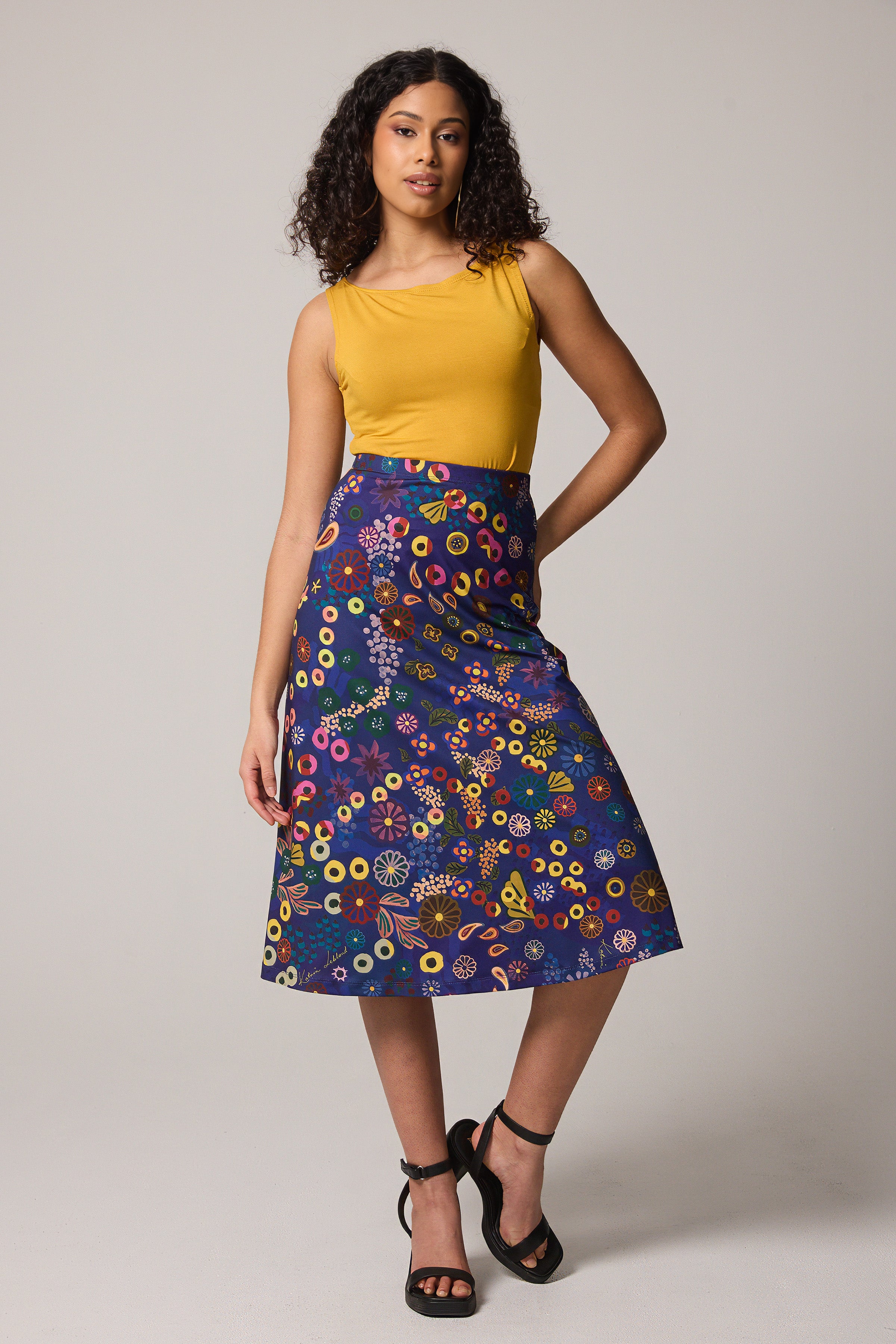 Organic Bamboo Tank Top - Yellow