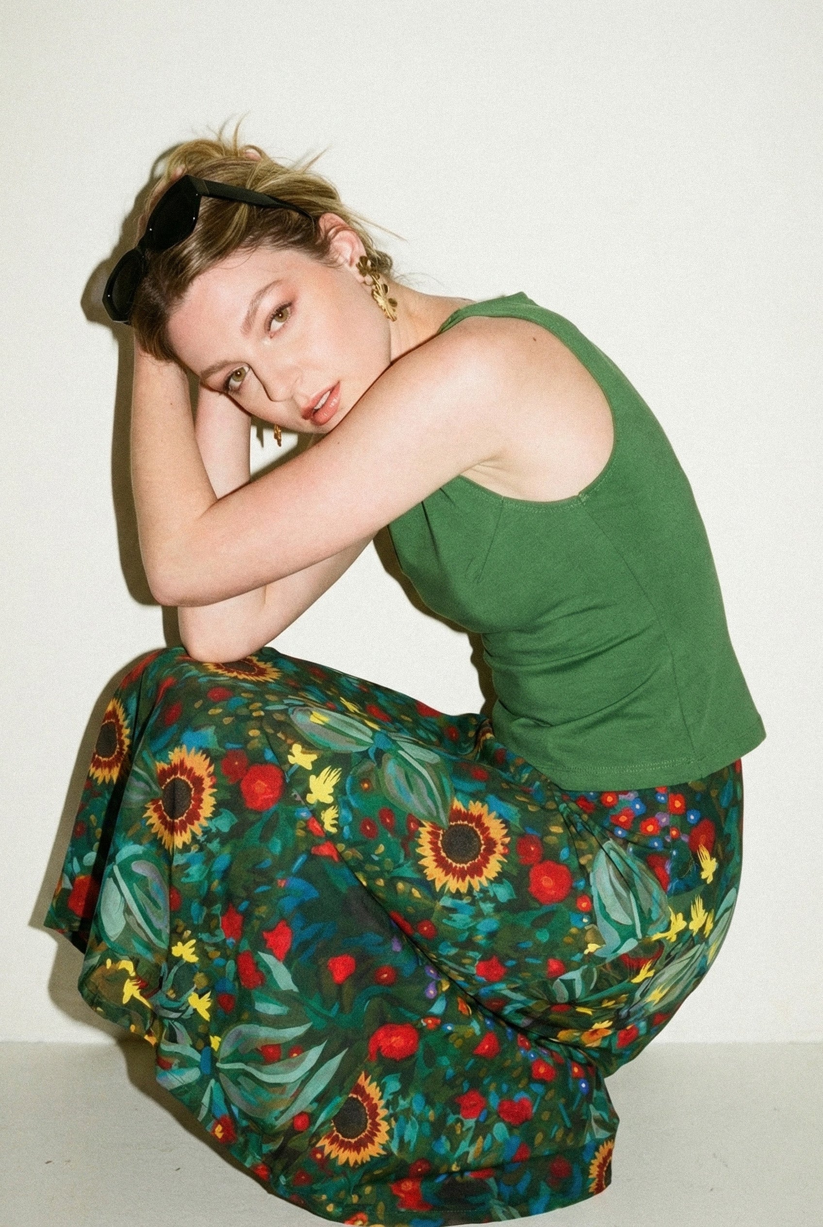 Organic Bamboo Tank Top - Green