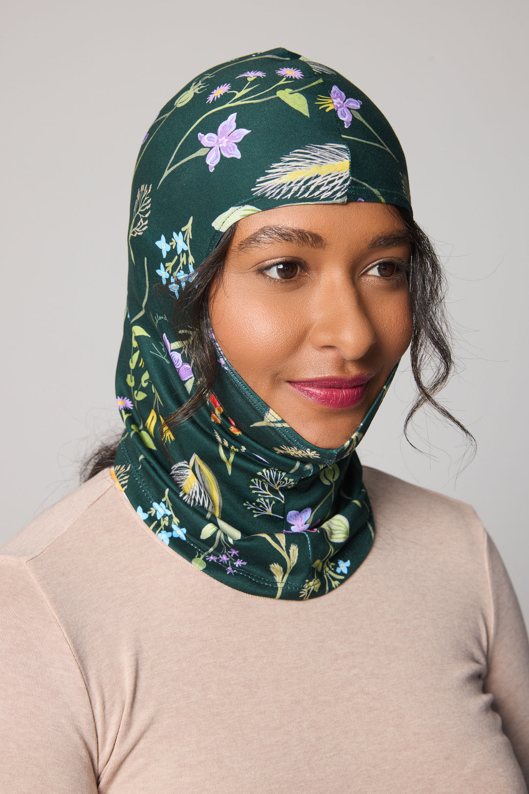 Balaclava /Cagoule - Laurentian Flowers