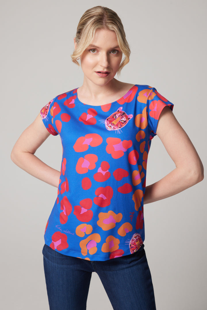 T-shirt à mancherons - Tigresse