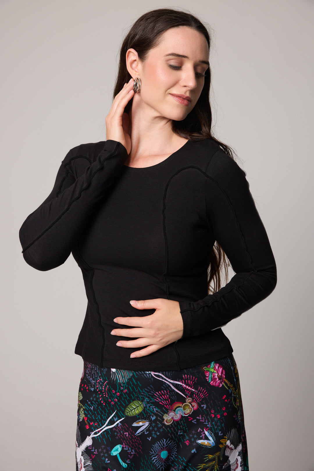 Contour Top - Black