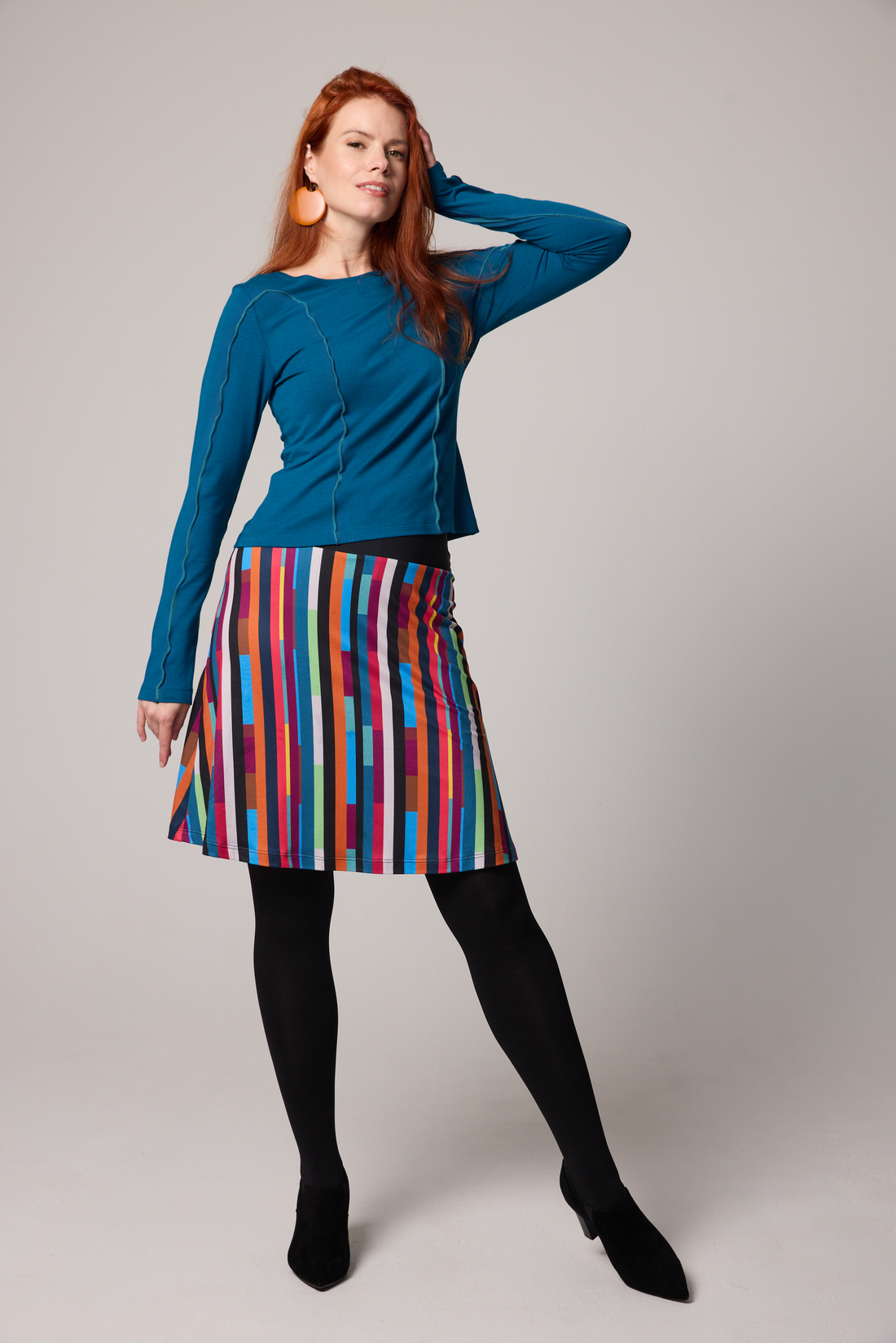Contour Top - Blue, second view