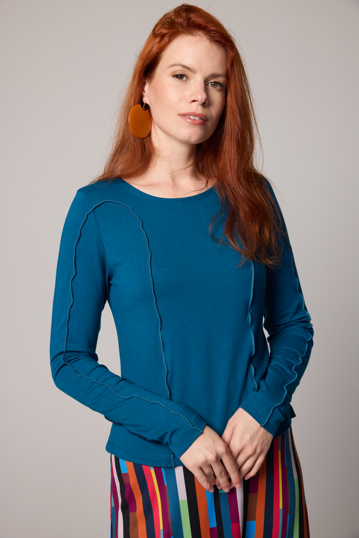 Contour Top - Blue