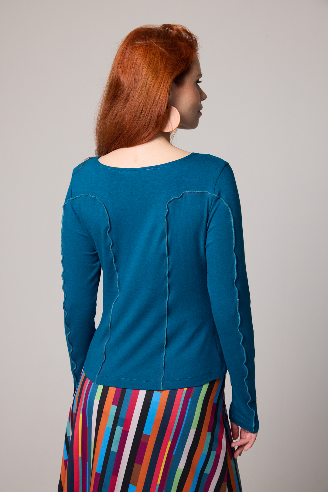 Contour Top - Blue