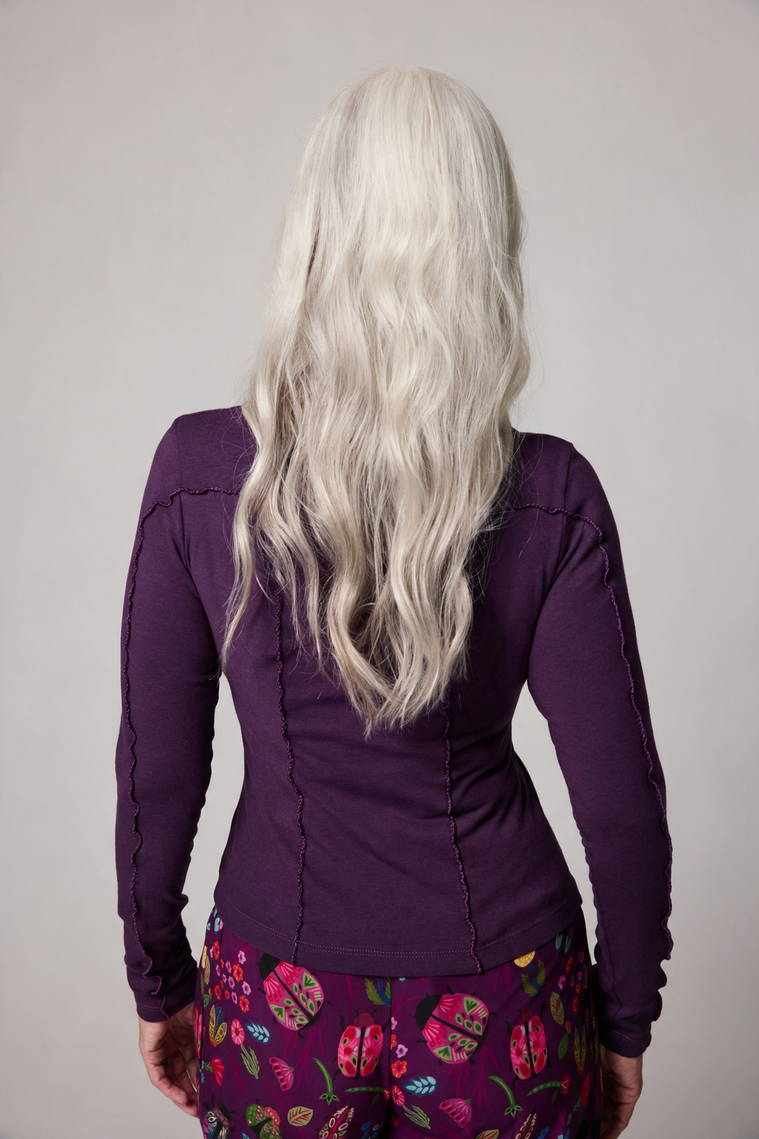 Contour Top - Purple