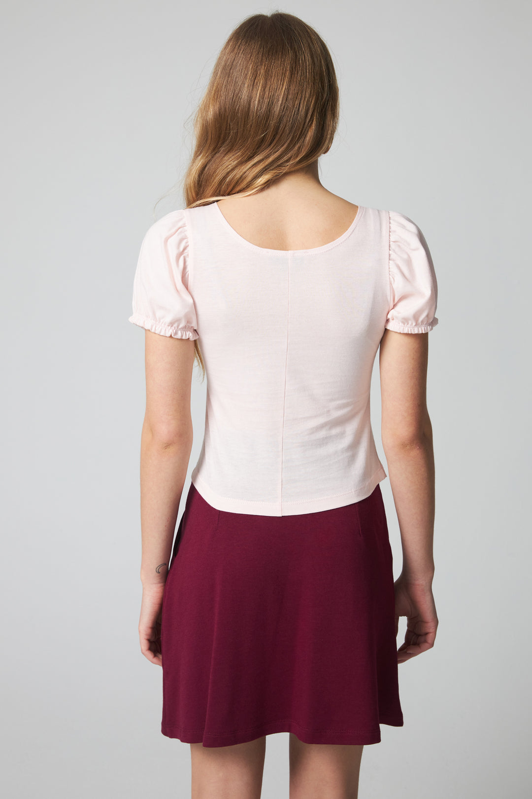 Coquette Top - Light Pink