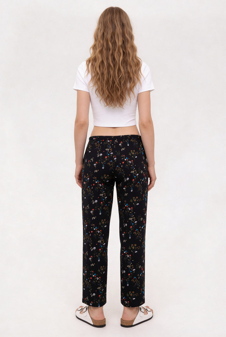 Pantalon taille mi-haute en coton - Prince Crapaud