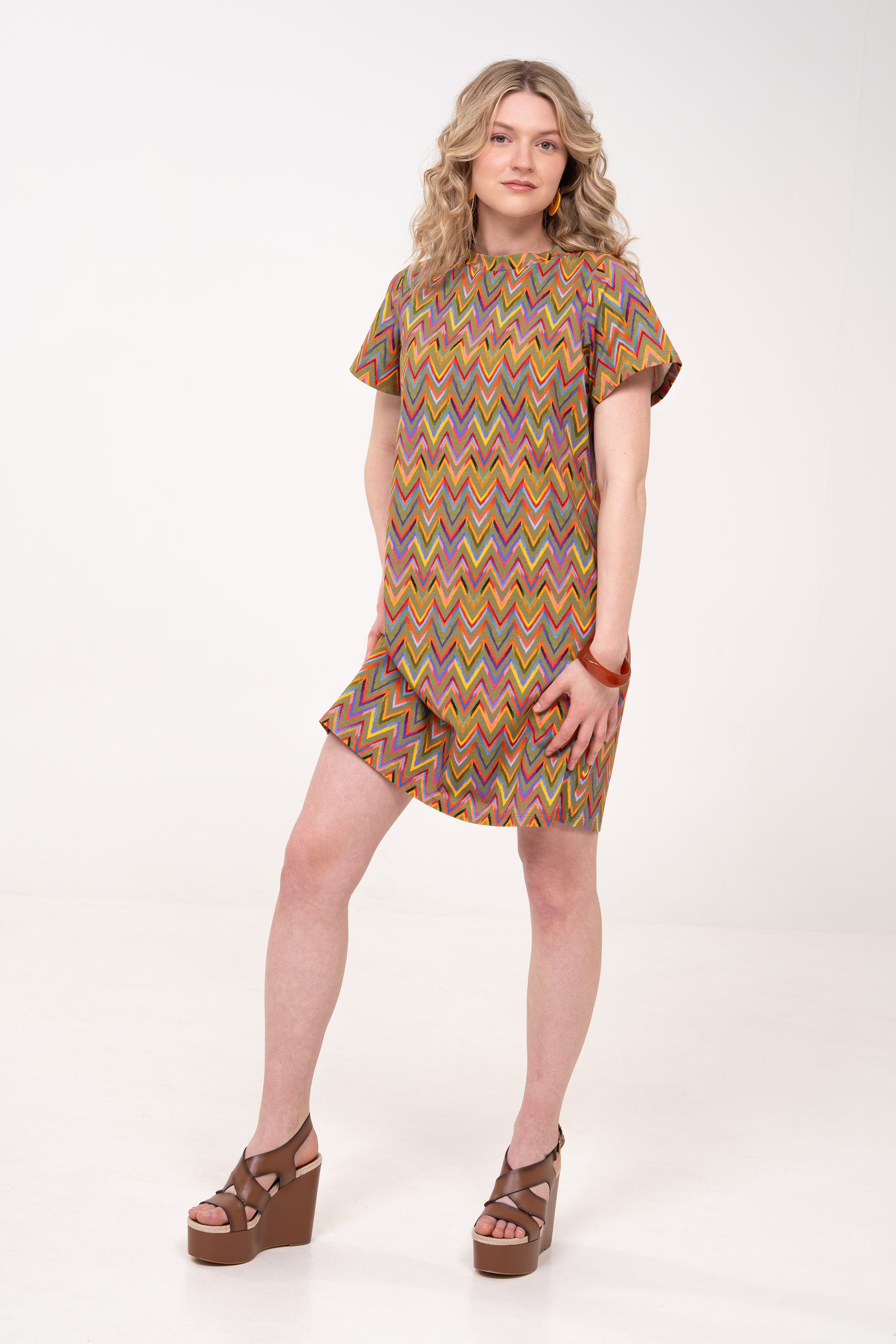 Cotton Loose Fit T-Shirt Dress