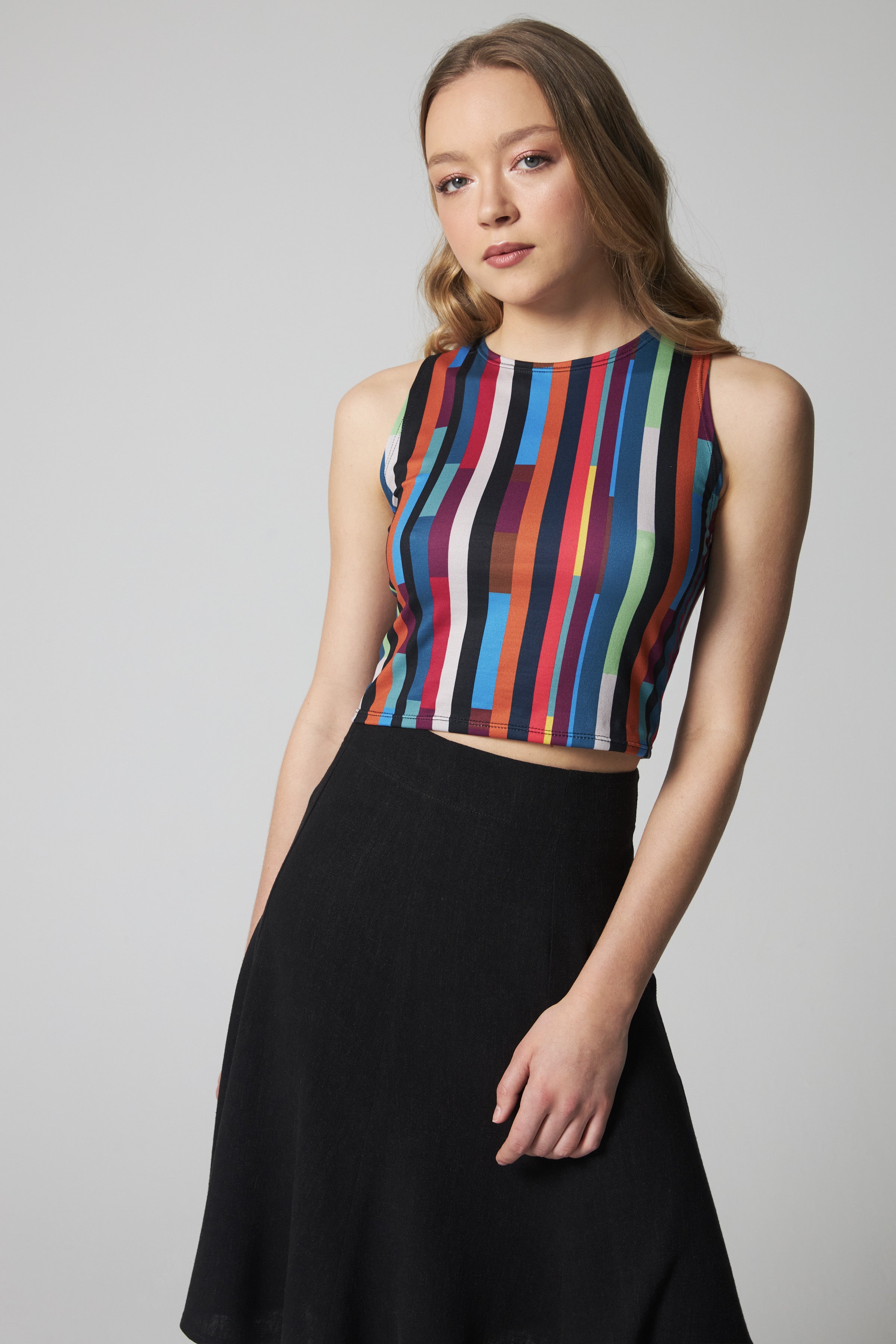 Crop Top - Lines