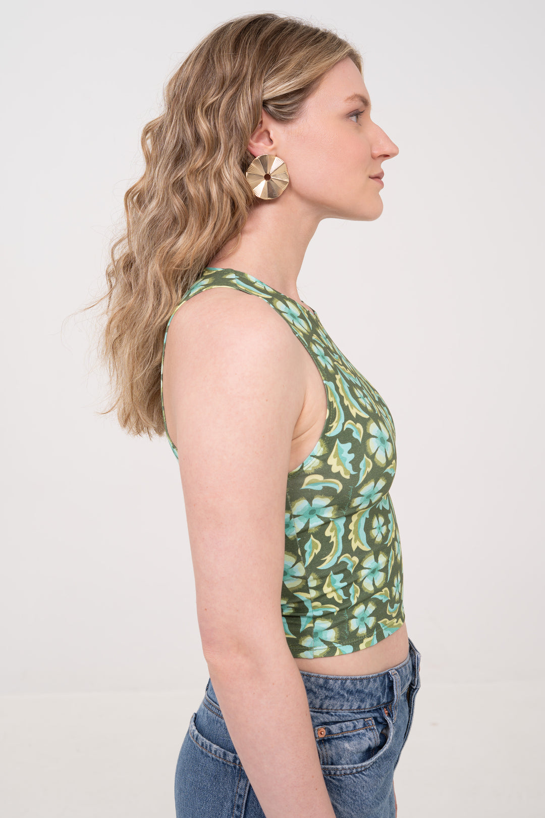 Crop Top - Gertrude Green