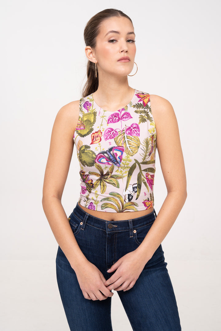 Crop Top - Moth Magic