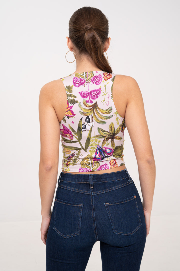 Crop Top - Moth Magic