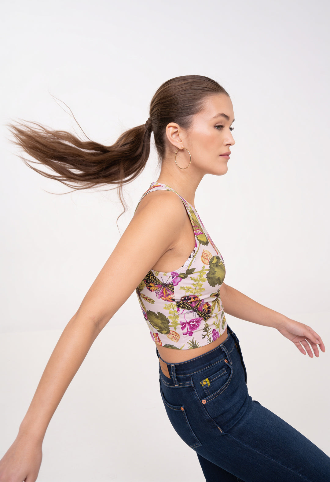 Crop Top - Moth Magic