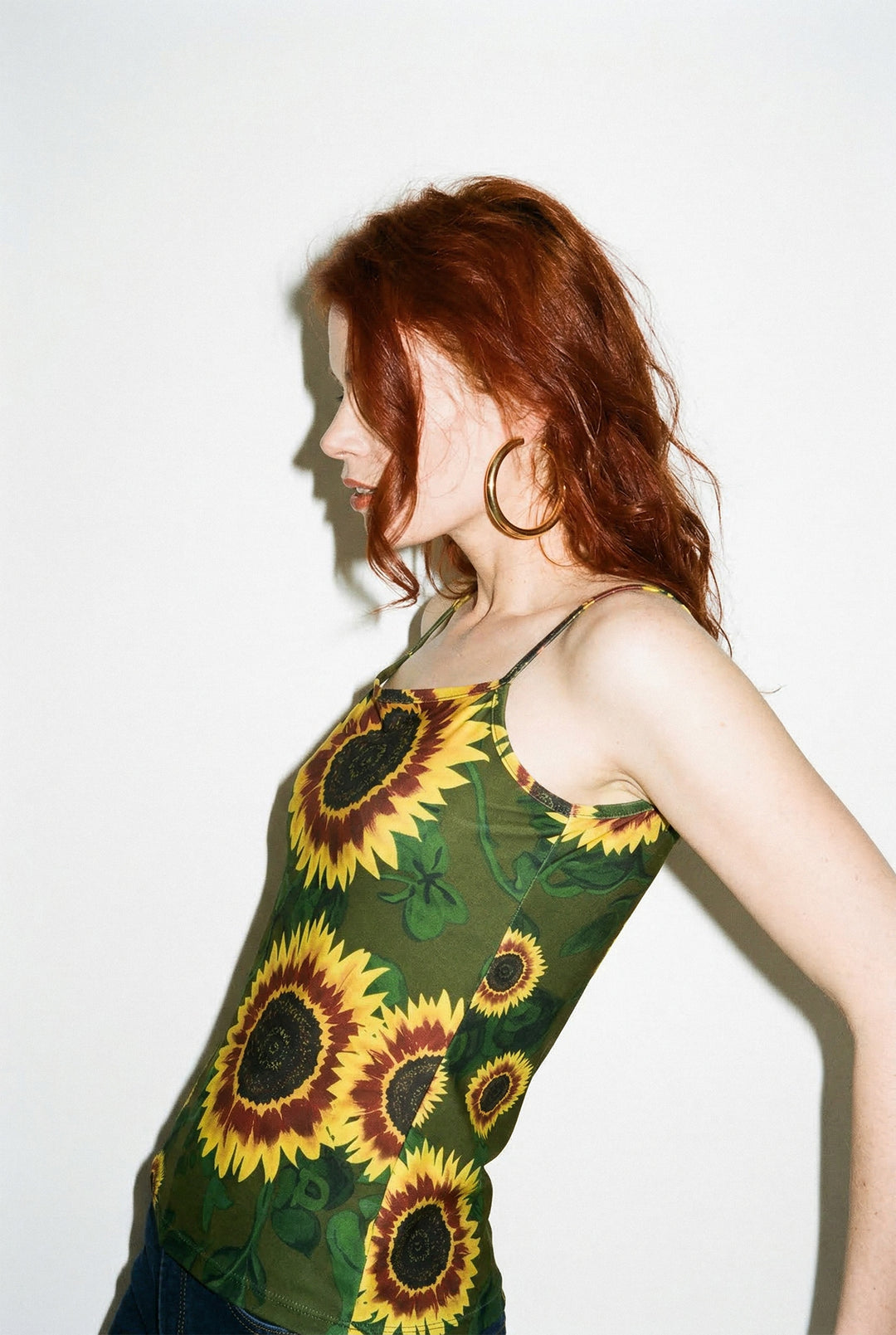 Delicate Camisole - Sunflowers