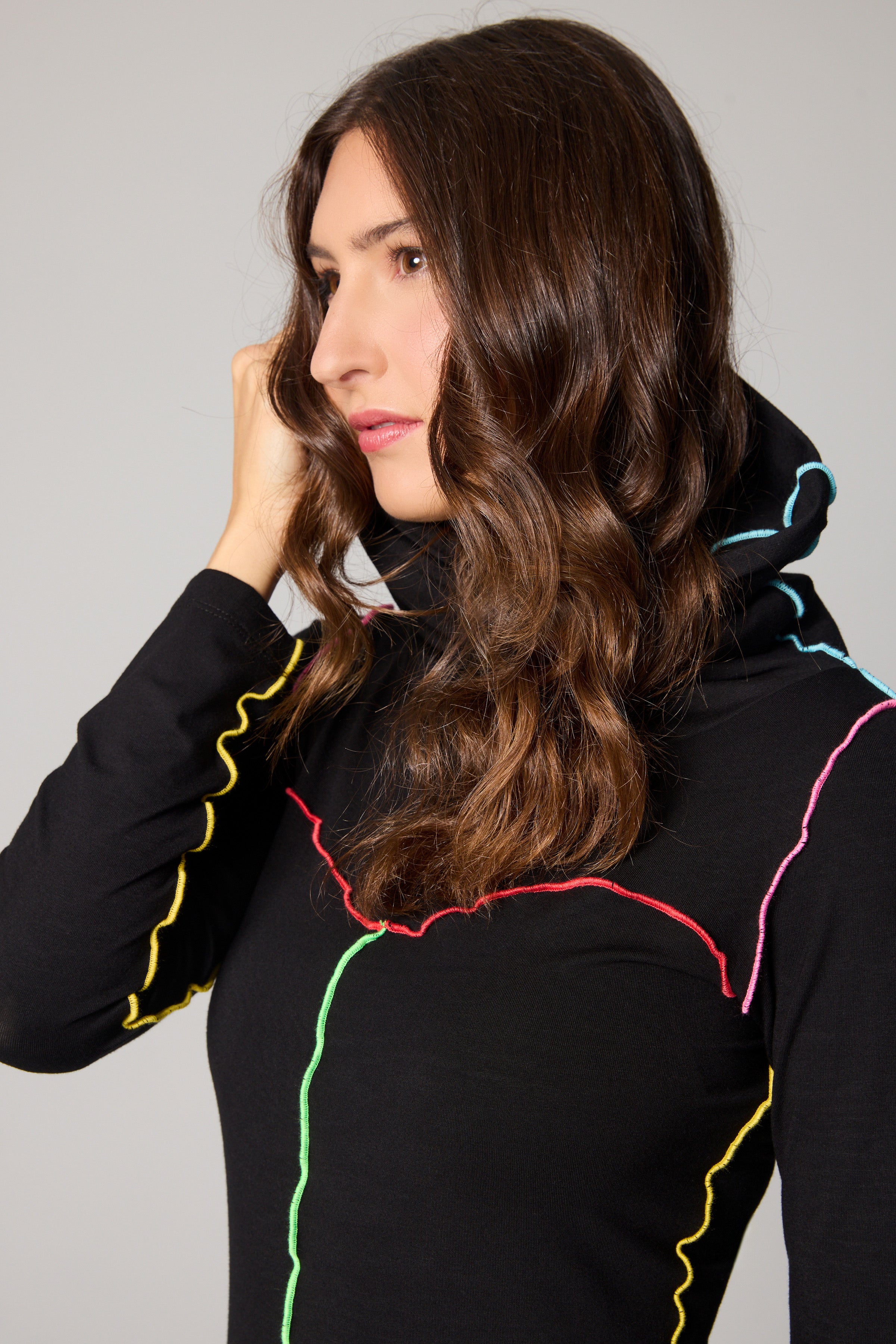 Straight Maxi Dress - Black