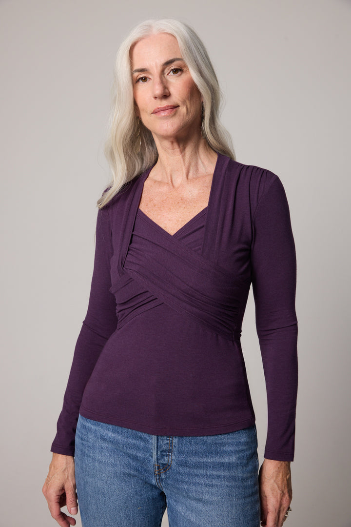 Elizabeth Top - Purple