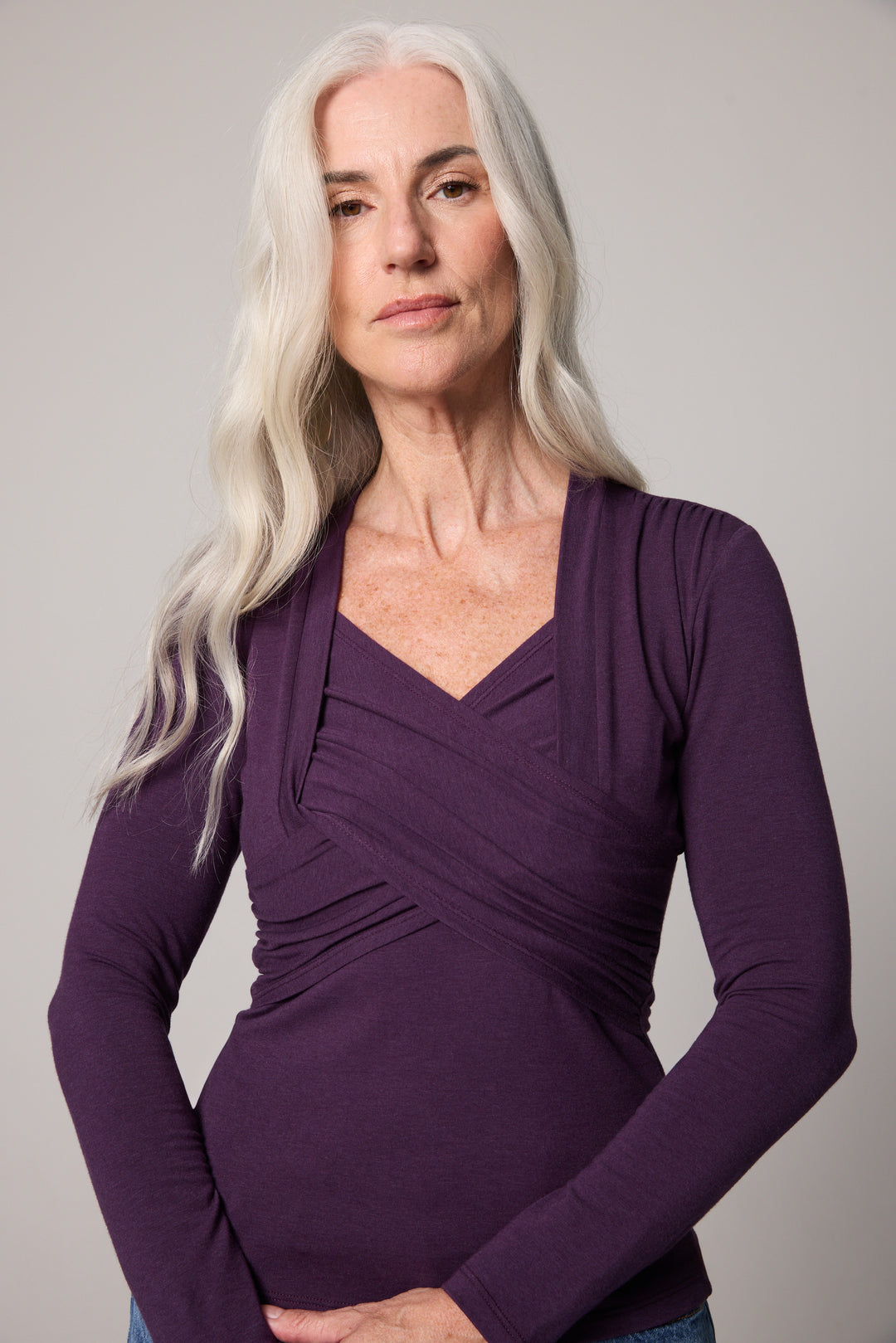 Elizabeth Top - Purple