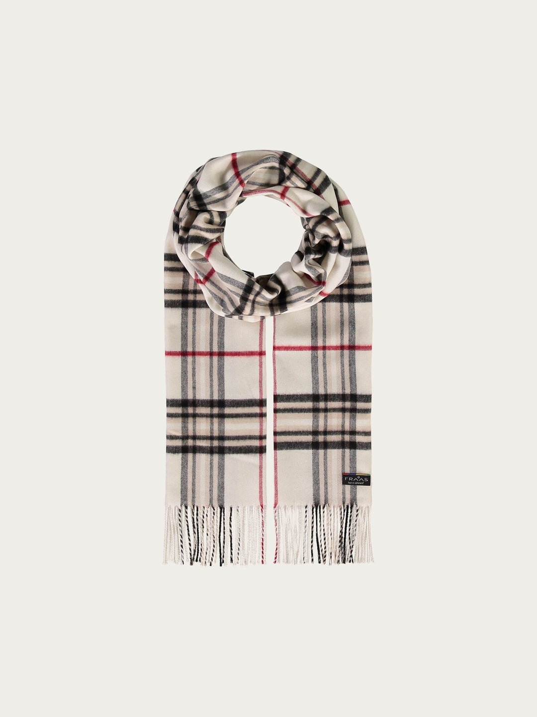 Plaid CASHMINK-SCARF - Off-White