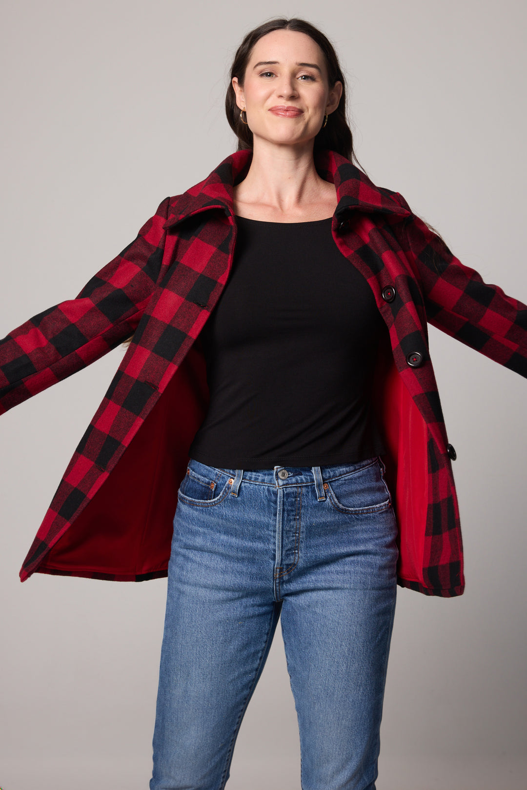 Manteau Fairy - Rouge