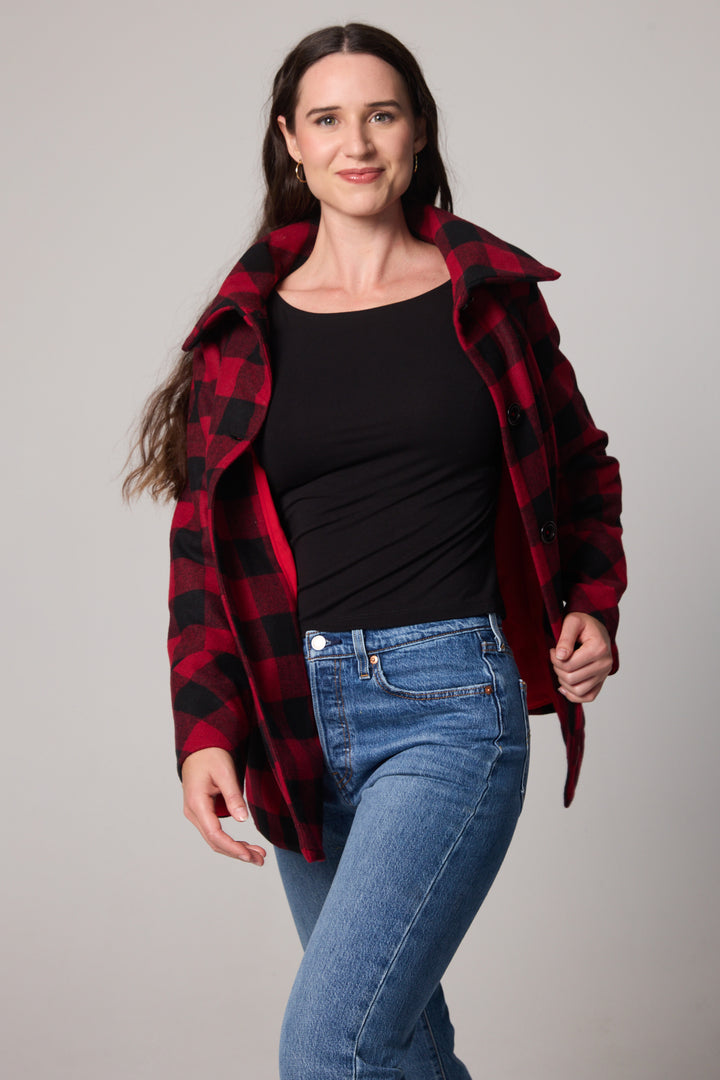 Manteau Fairy - Rouge