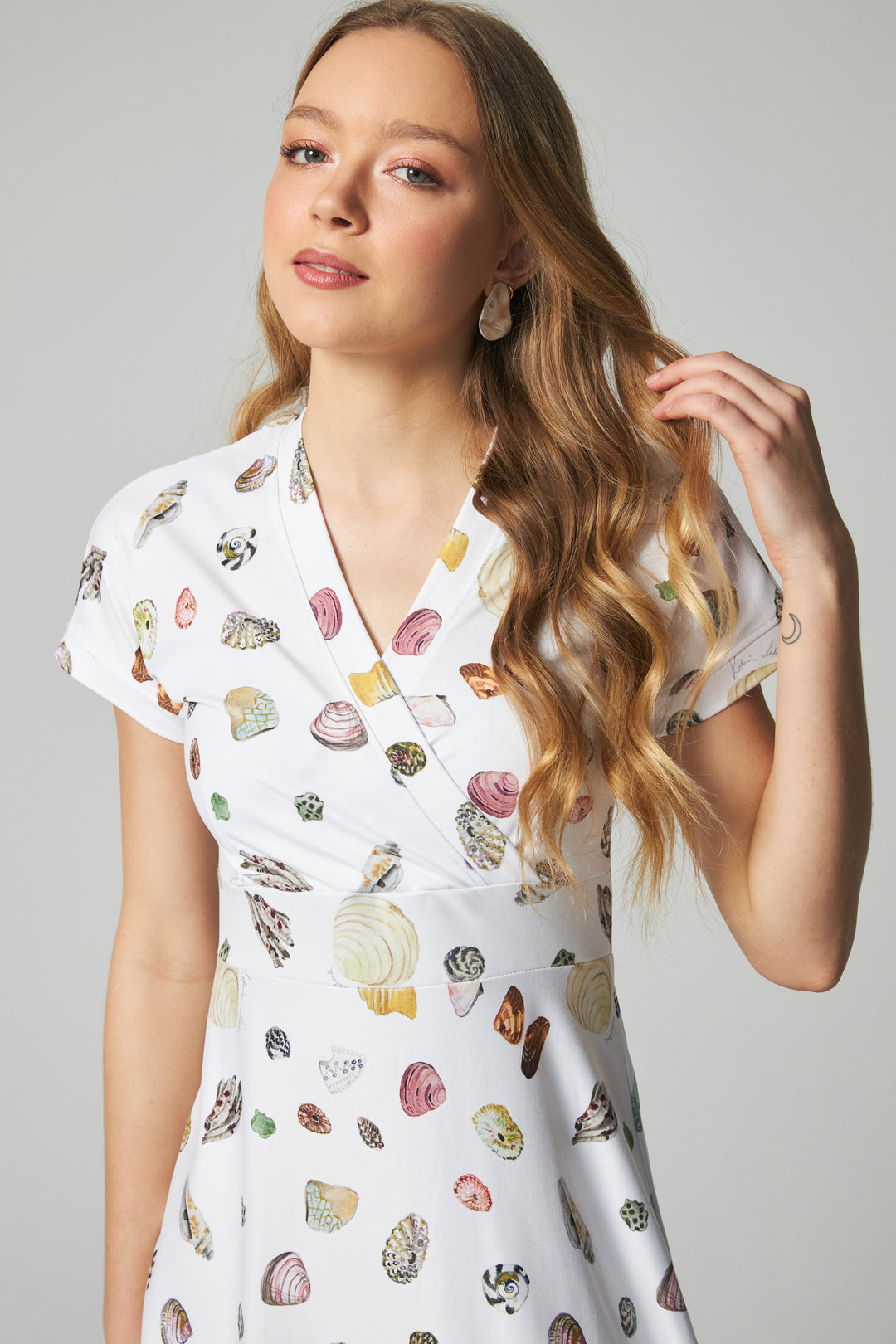 Robe flirt - Coquillages