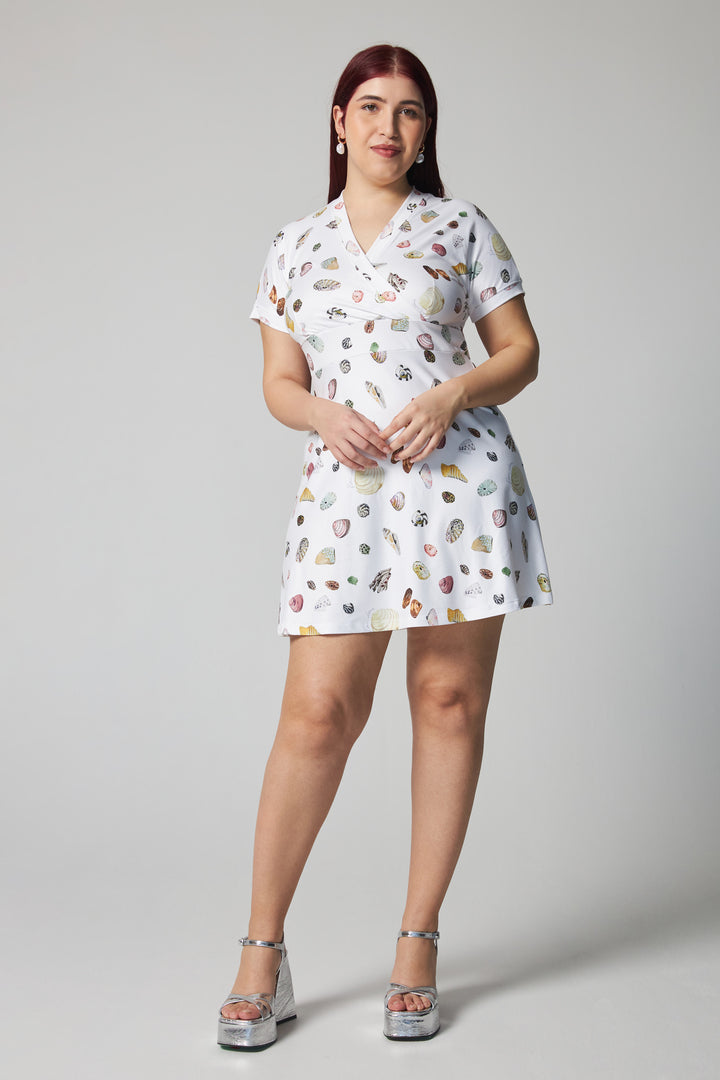Robe flirt - Coquillages