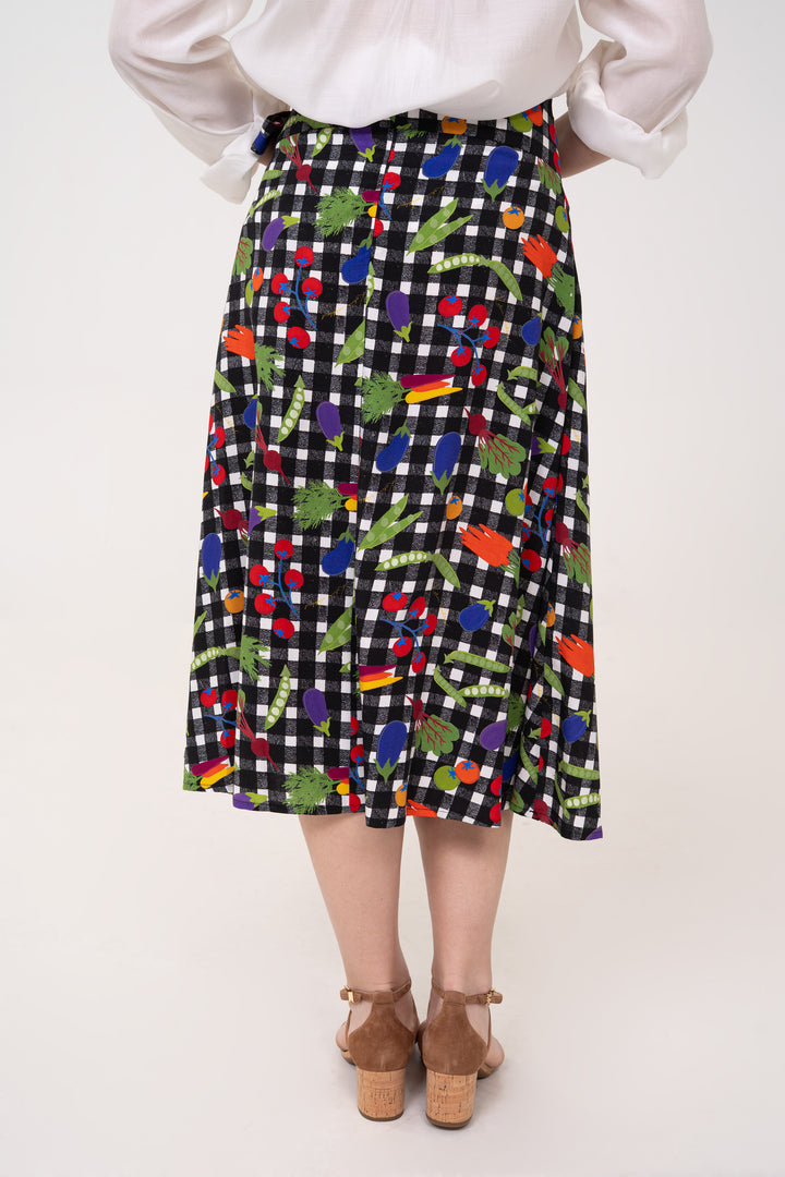 Half-Circle Skirt - Veggies
