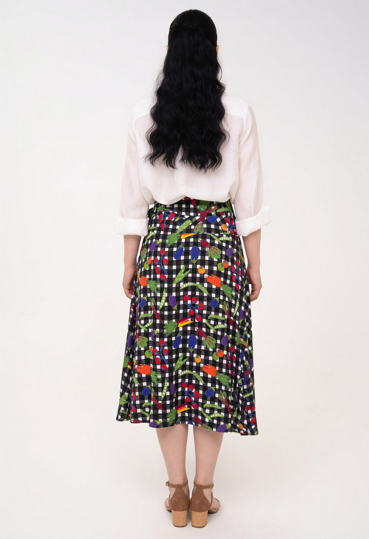 Half-Circle Skirt - Veggies