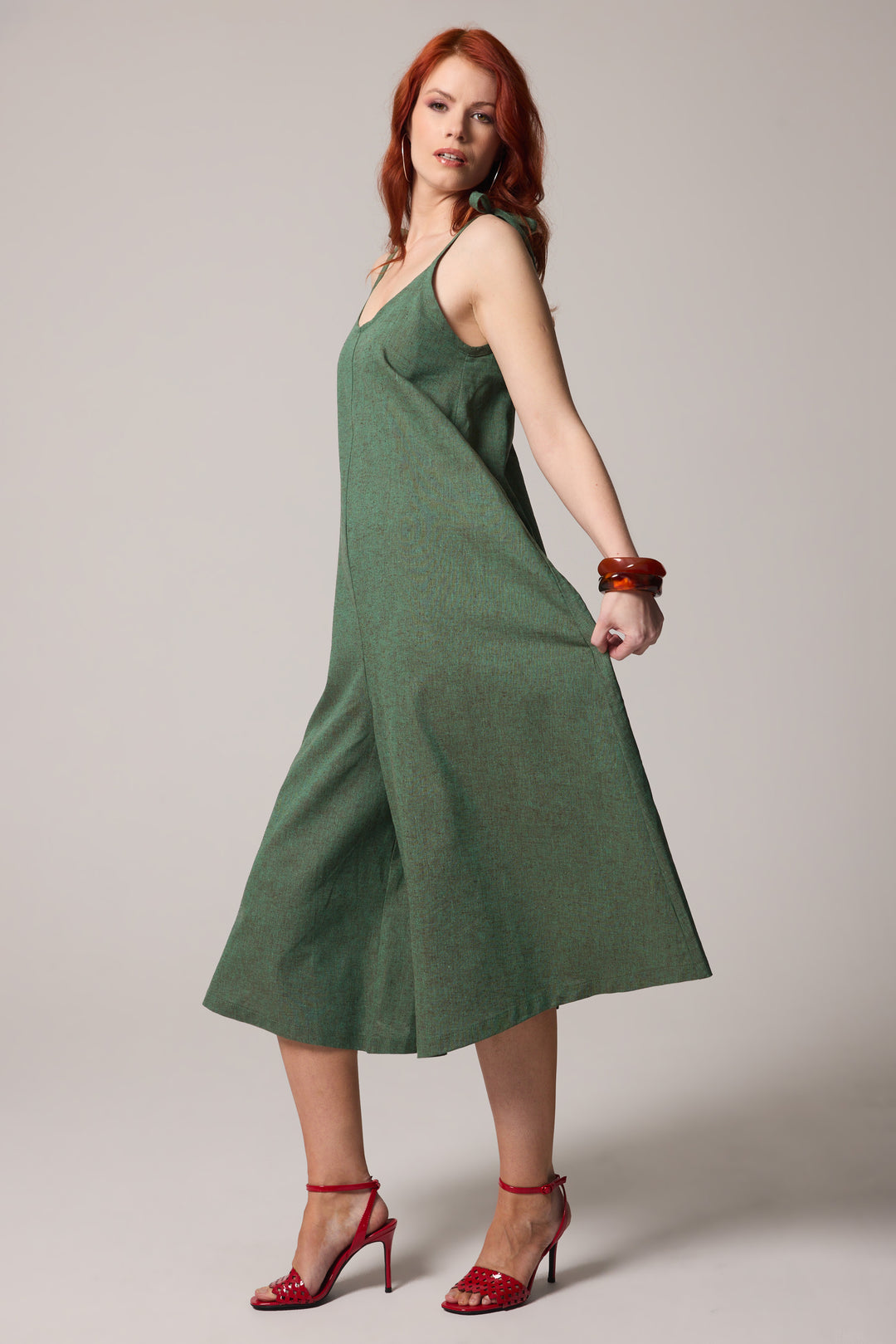 Costume de studio - Vert