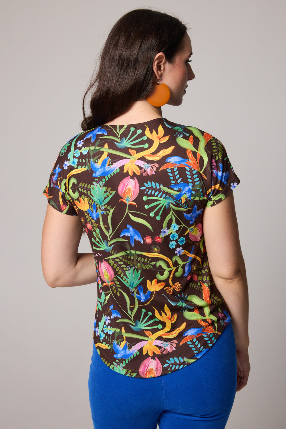 Loose Fit T-Shirt - Blue Birds