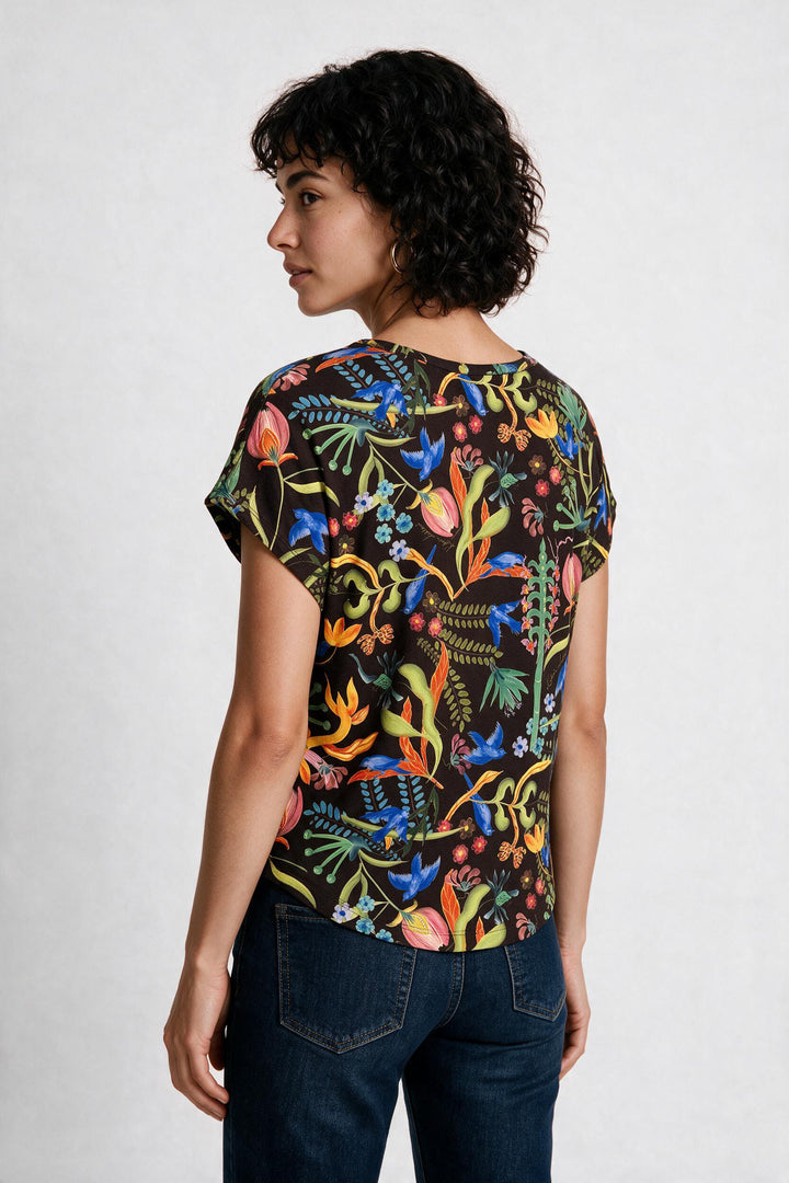 Loose Fit T-Shirt - Blue Birds