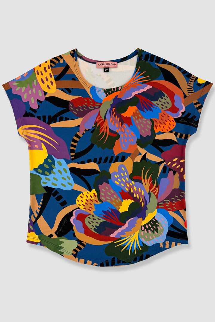 Loose Fit T-Shirt - Etched Stem