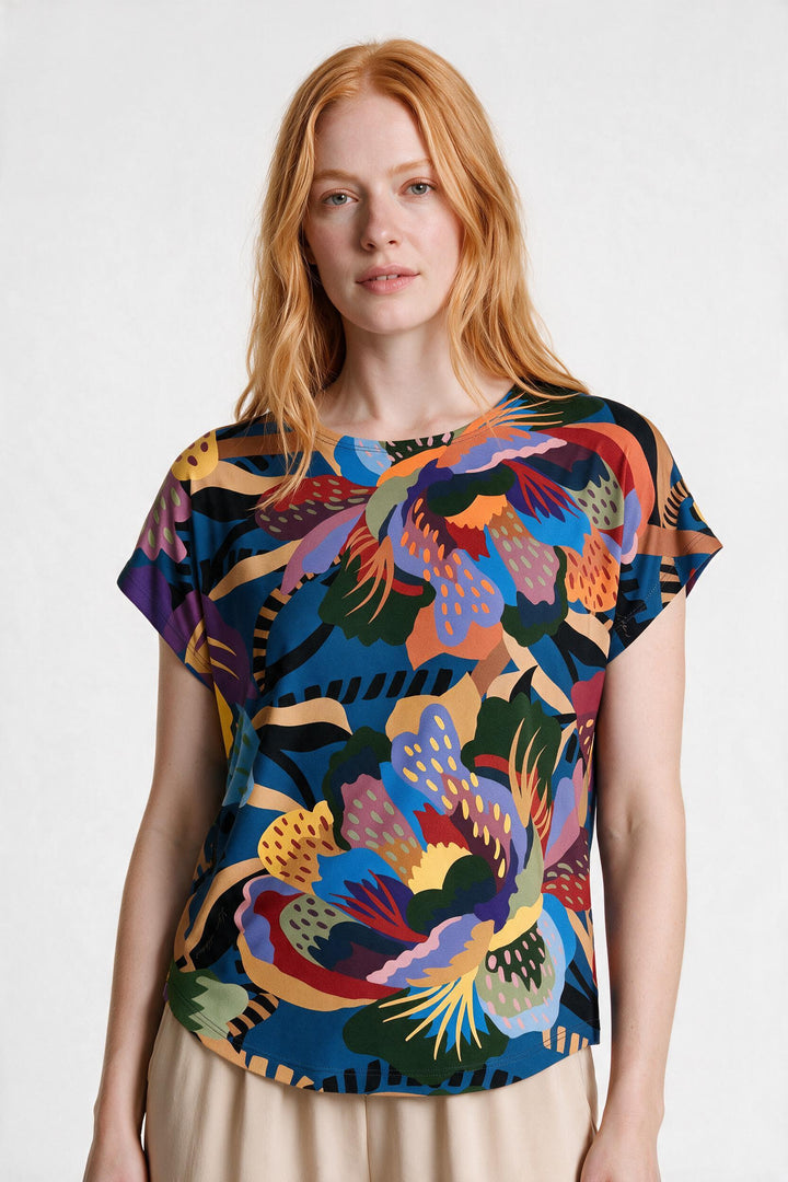 Loose Fit T-Shirt - Etched Stem