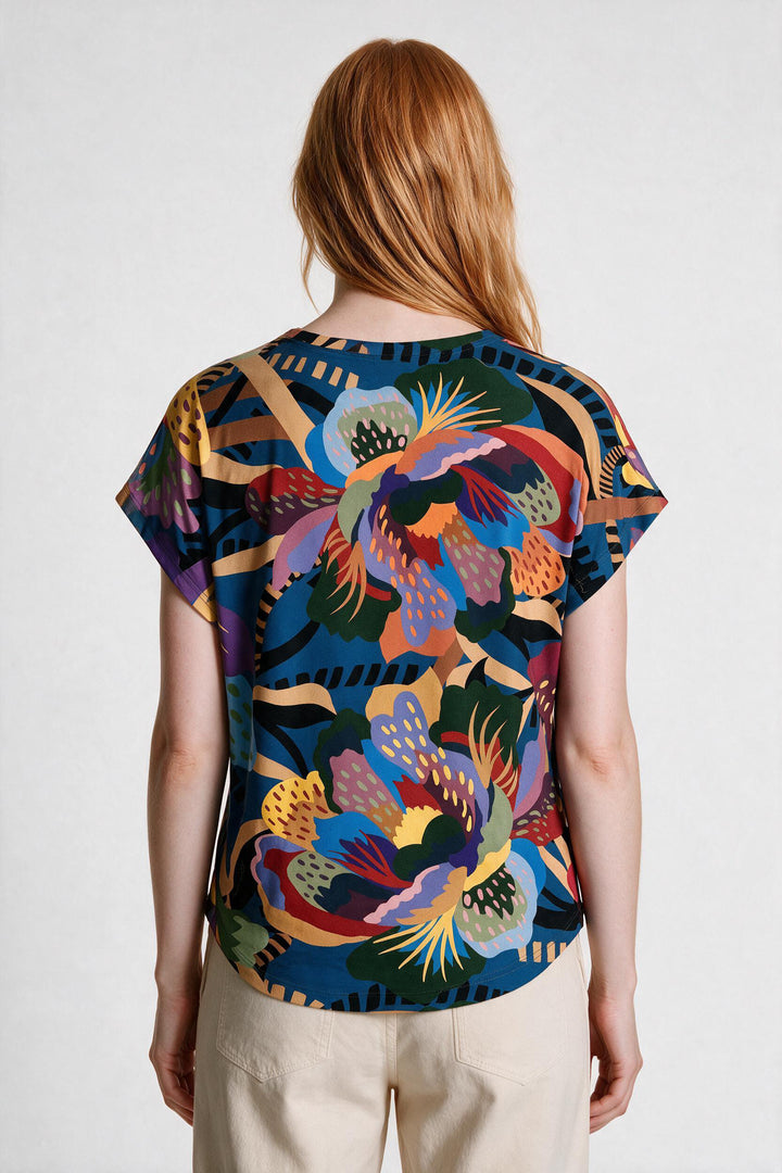 Loose Fit T-Shirt - Etched Stem