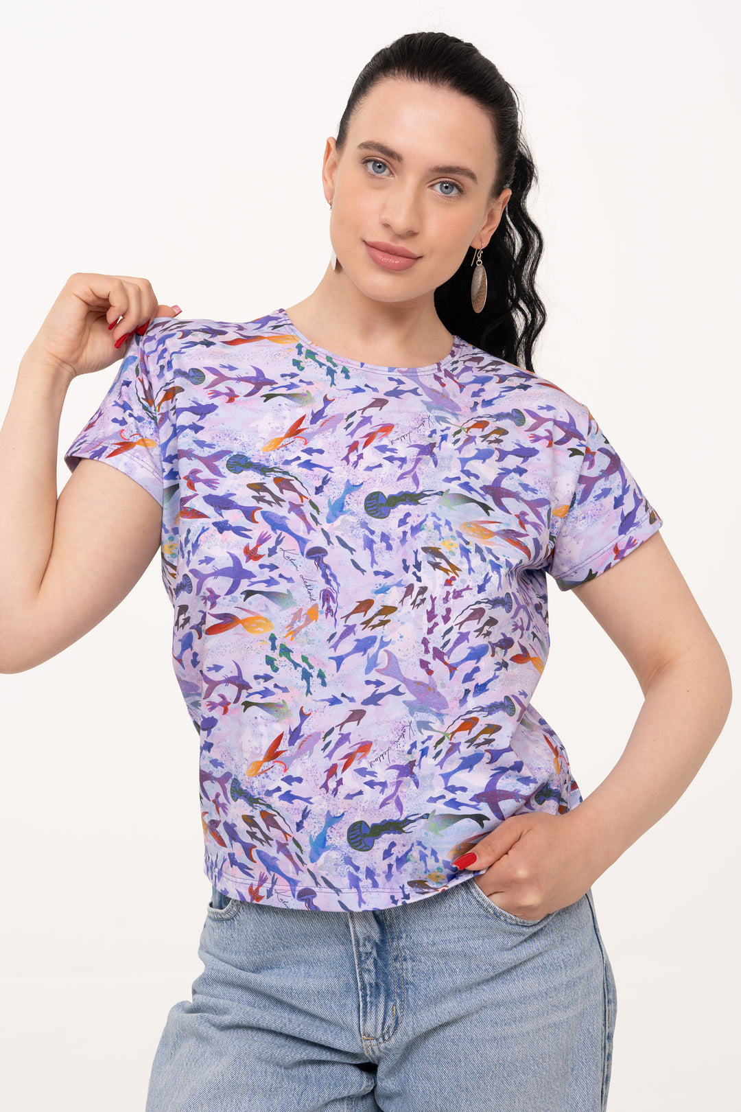 Cotton MOMA T-Shirt - Oceana