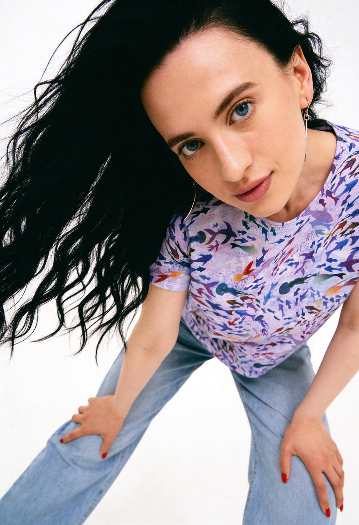 Cotton MOMA T-Shirt - Oceana