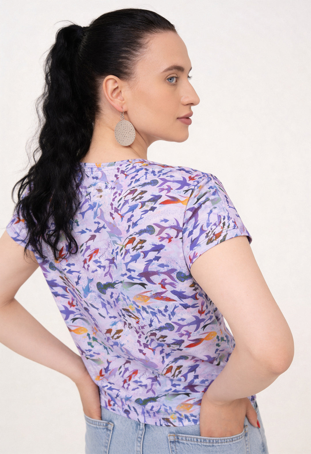 Cotton MOMA T-Shirt - Oceana