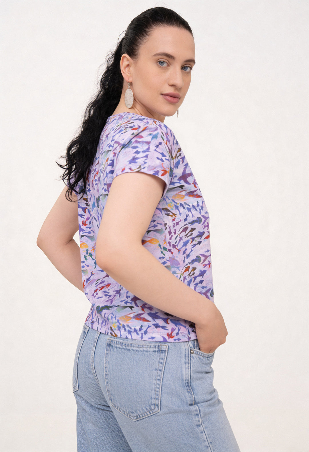 Cotton MOMA T-Shirt - Oceana