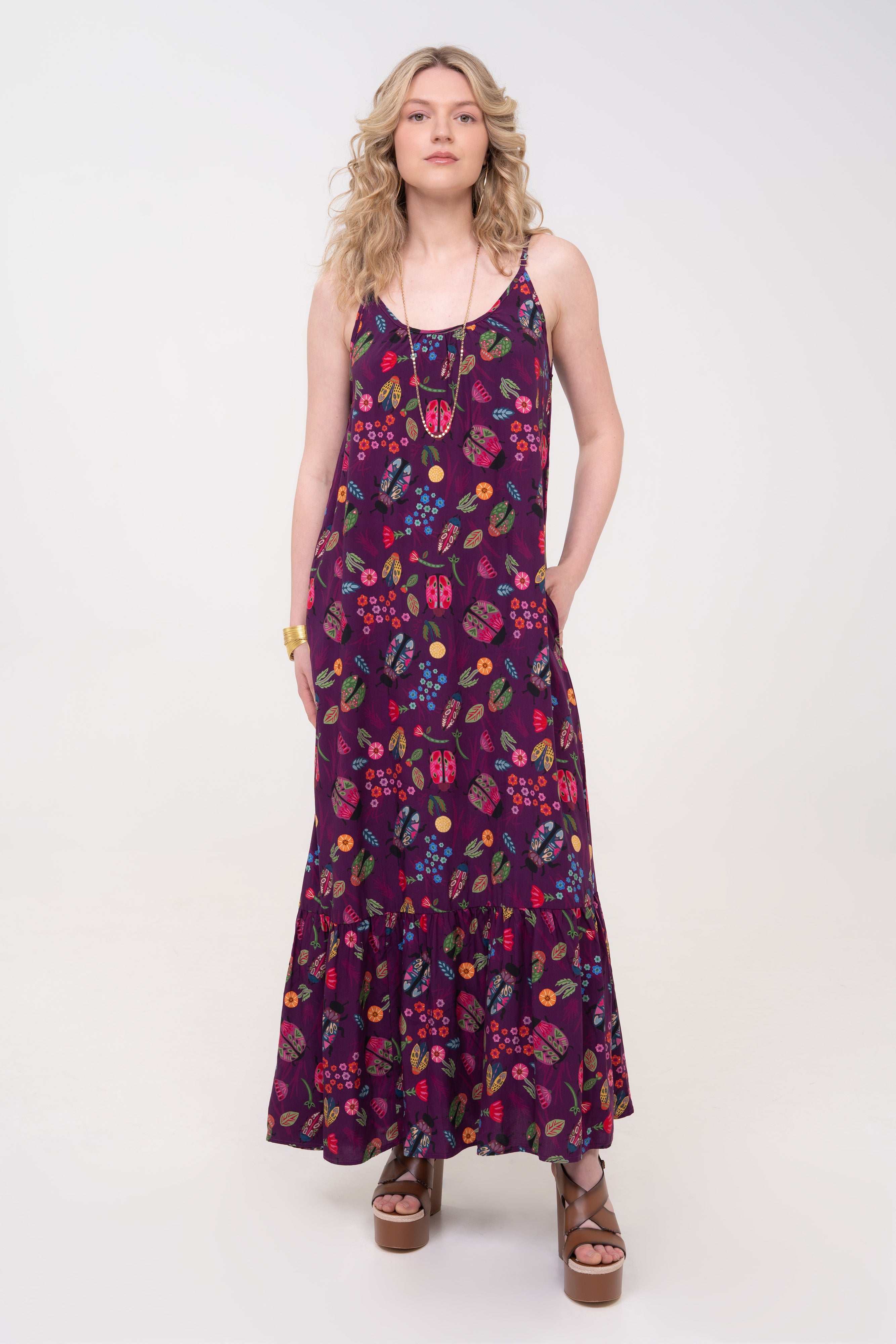 Maxi Dress - Scarabs