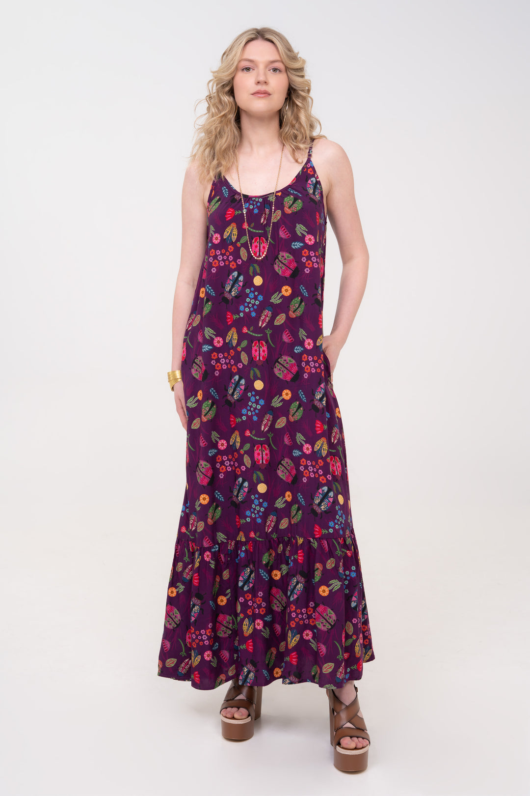 Robe longue - Scarabées