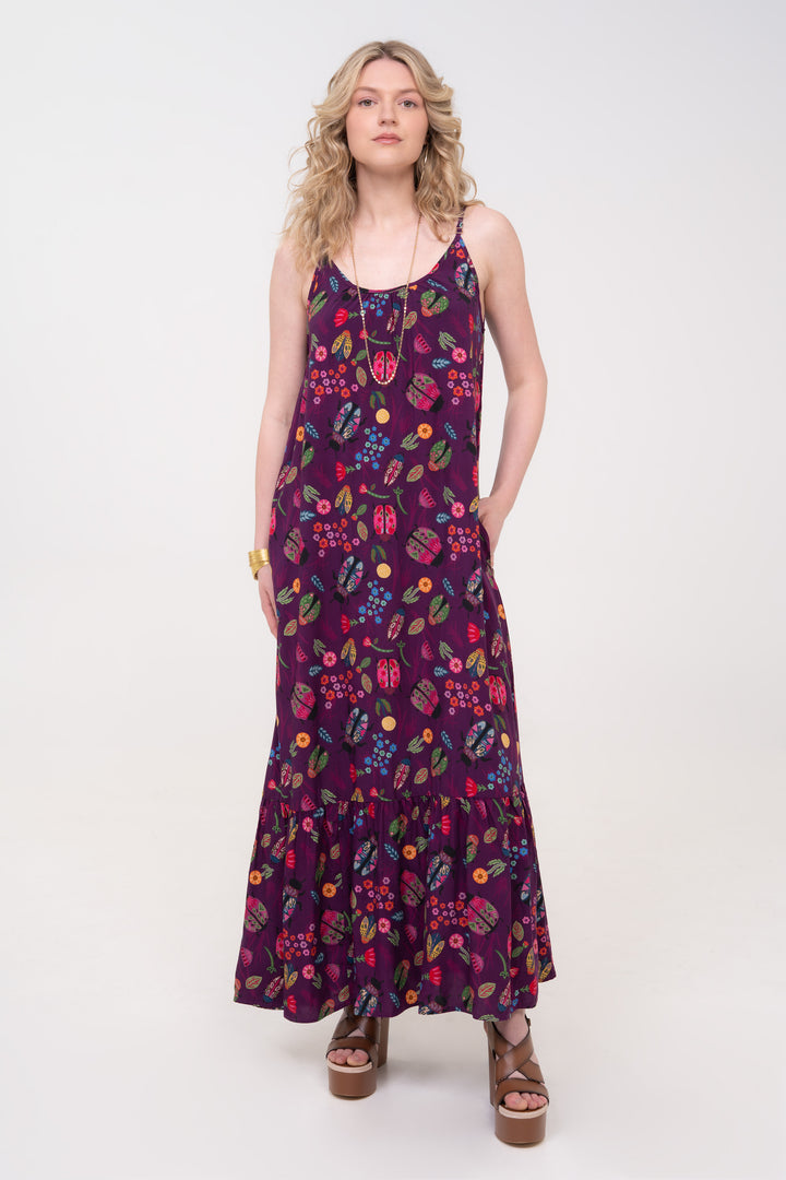 Robe longue - Scarabées