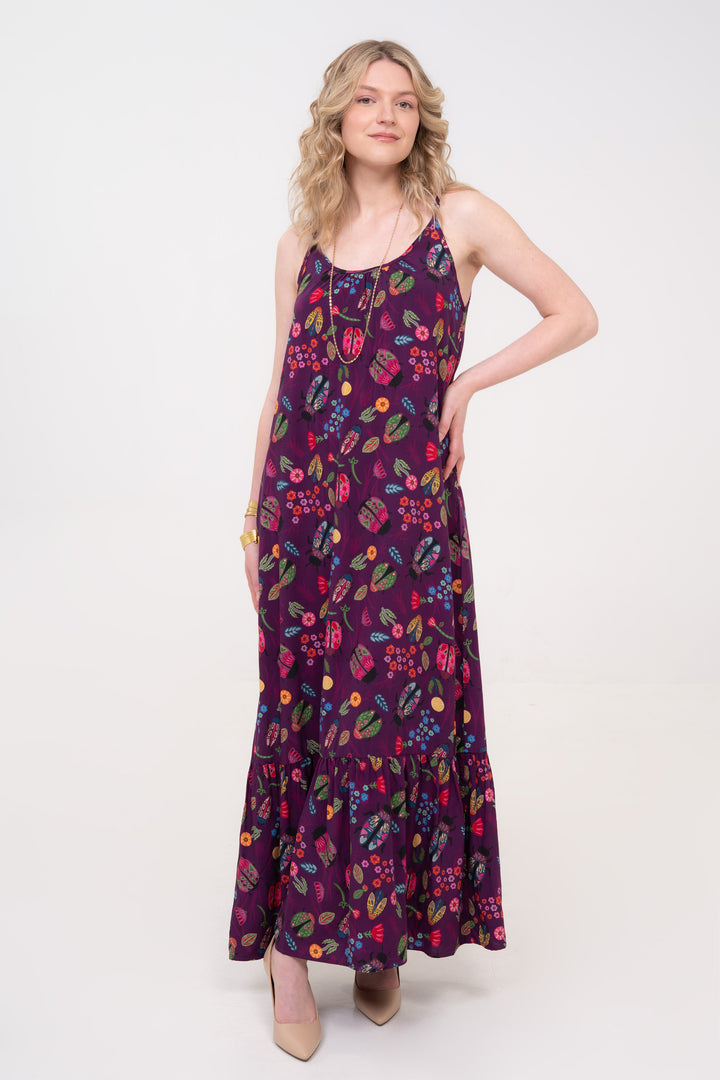 Robe longue - Scarabées