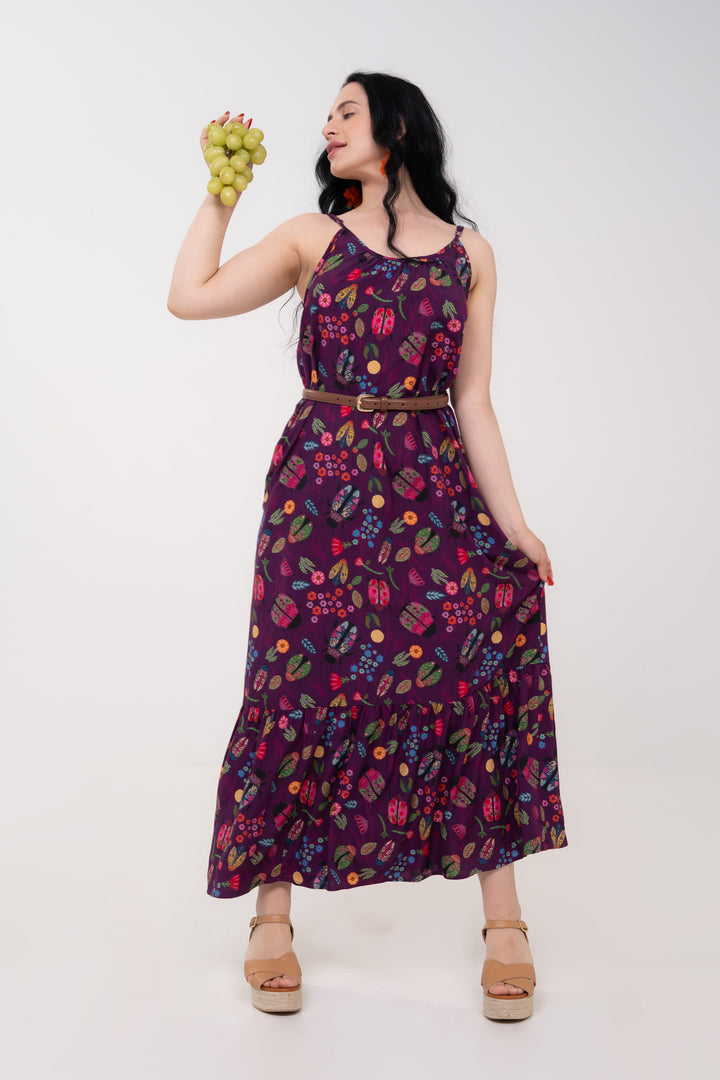 Robe longue - Scarabées