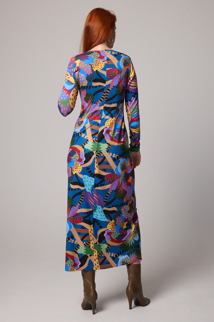 Robe longue Muse - Tige gravée