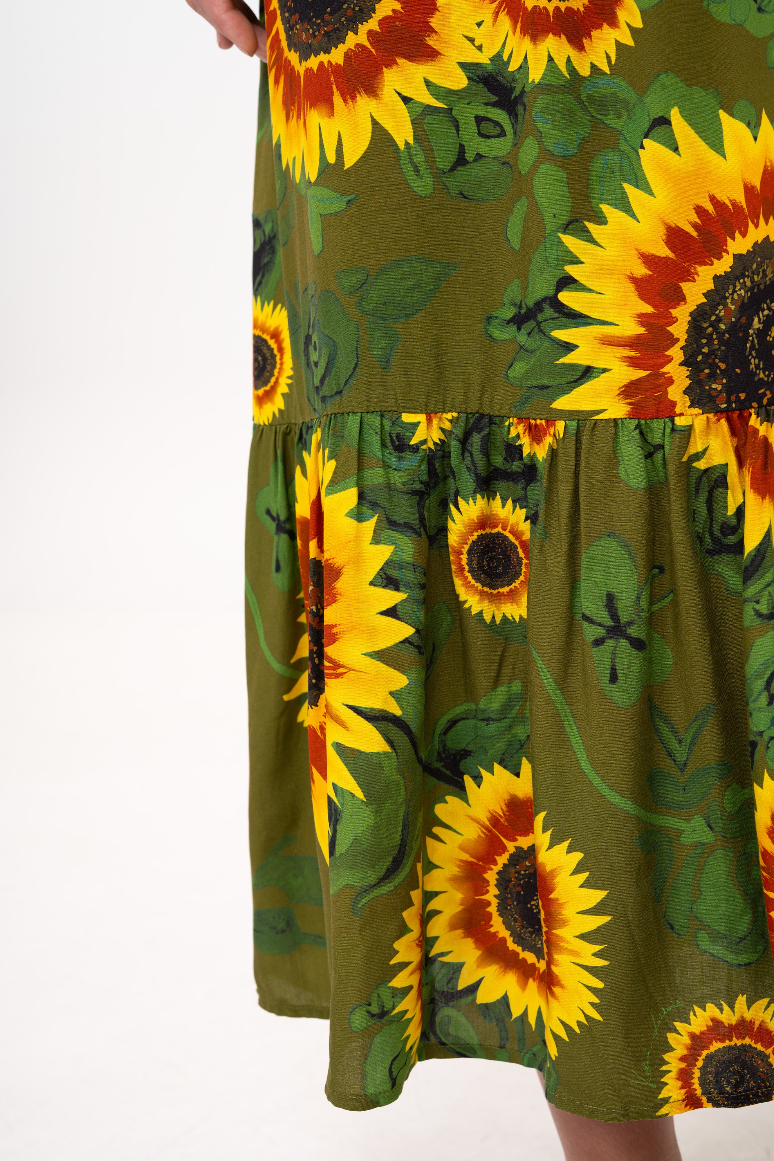 Robe longue - Tournesols