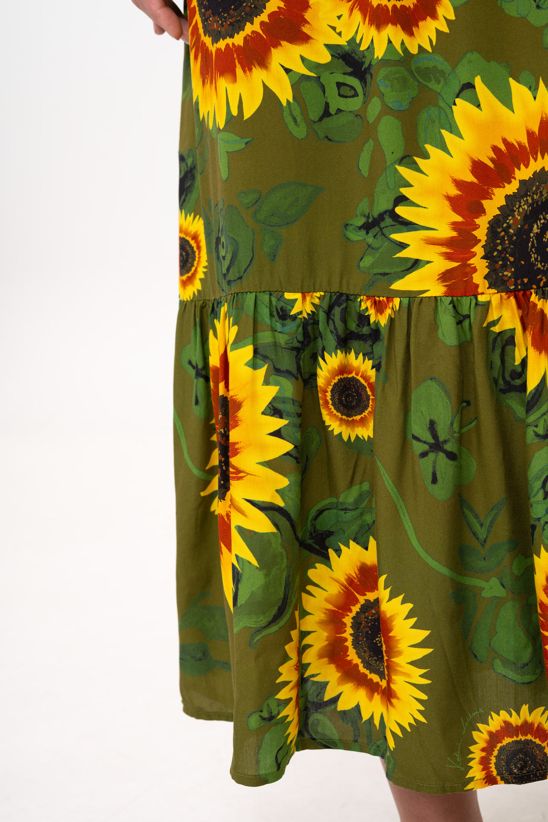Robe longue - Tournesols