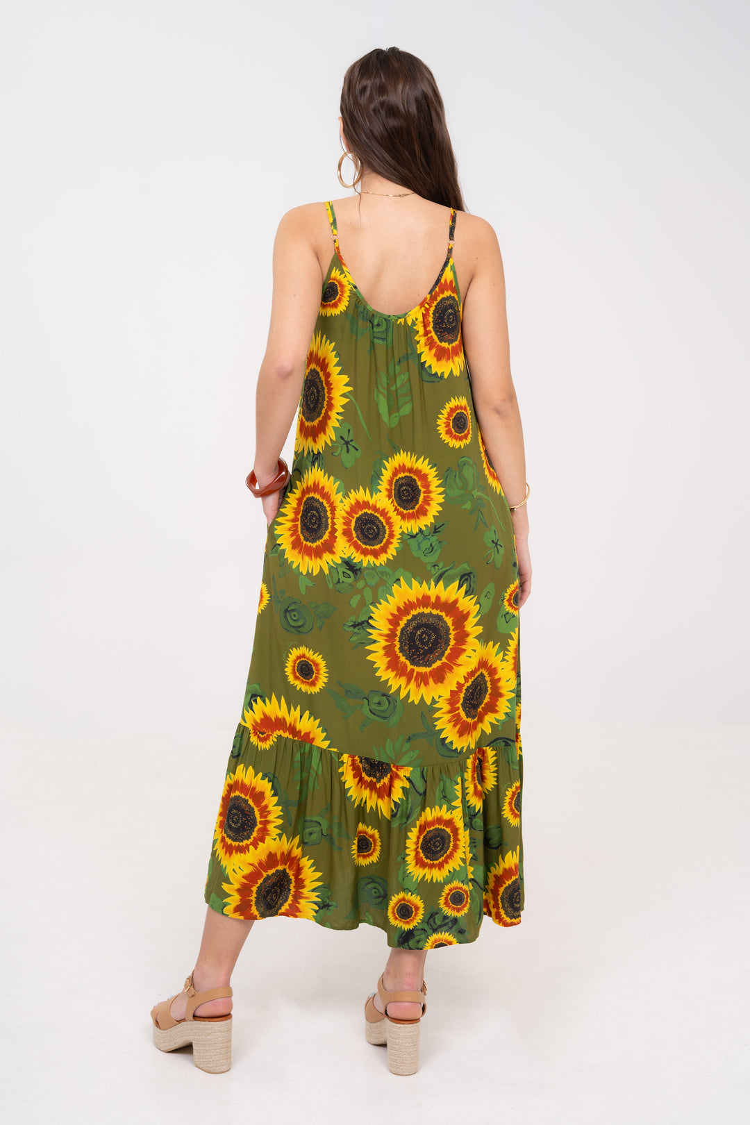 Robe longue - Tournesols