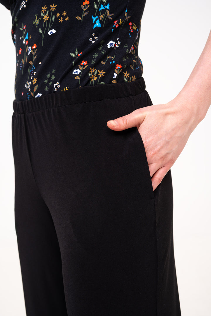 Mid rise pants - Black