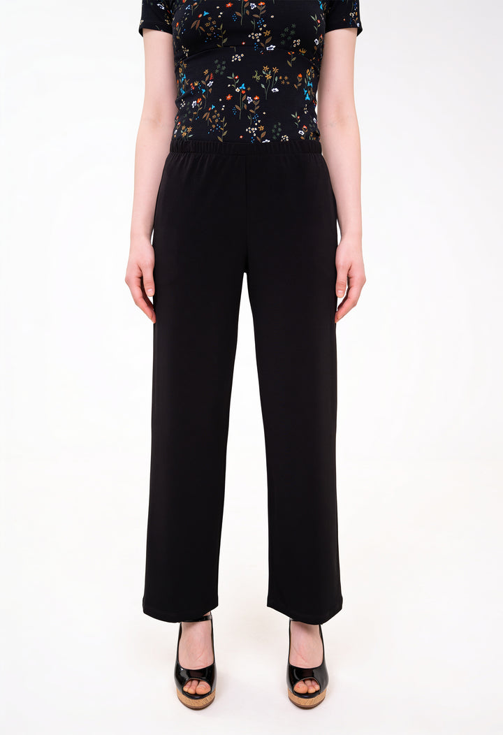 Mid rise pants - Black